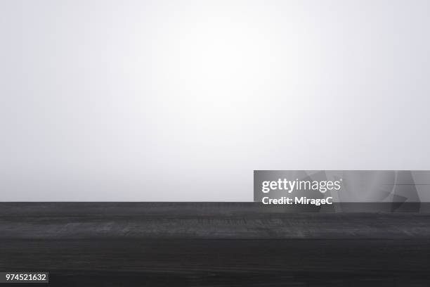 black colored wood surface level - black colour stock pictures, royalty-free photos & images