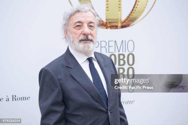 Gianni Amelio attended the Golden Globes. The Foreign Press Association in Italy presents the winners of the 58th edition of the Golden Globes, the...