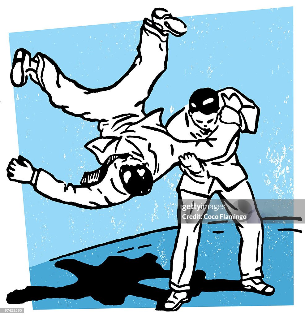 A rough move in karate