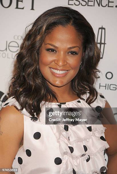 Laila Ali attends the 3rd Annual Essence Black Women In Hollywood Luncheon at Beverly Hills Hotel on March 4, 2010 in Beverly Hills, California.