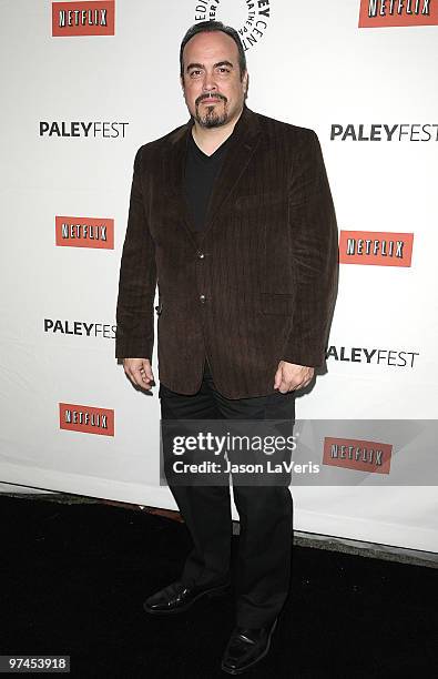 Actor David Zayas attends the "Dexter" event at the 27th annual PaleyFest at Saban Theatre on March 4, 2010 in Beverly Hills, California.