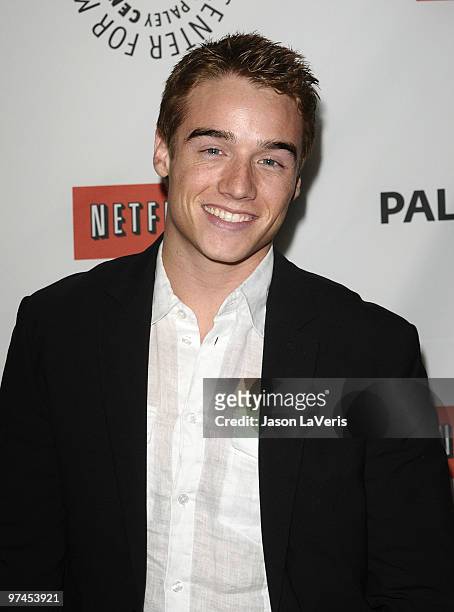 Actor Brando Eaton attends the "Dexter" event at the 27th annual PaleyFest at Saban Theatre on March 4, 2010 in Beverly Hills, California.
