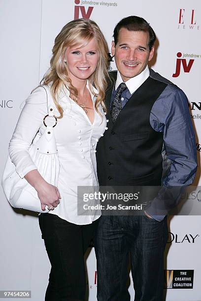 Crystal Hunt and Phillip Bloch arrives at the Official Cocktail Reception For "Precious" hosted by HAVEN360 at Andaz Hotel on March 4, 2010 in West...