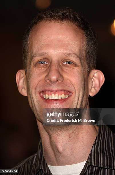 Nominee Pete Docter for the film "Up" attends the 82nd Academy Awards Nominated Animated Feature Symposium Reception at the Academy of Motion Picture...