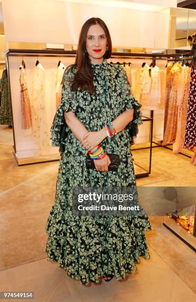 Tatiana Santo Domingo attends the Giambattista Valli London store opening on Sloane Street on June 14, 2018 in London, England.