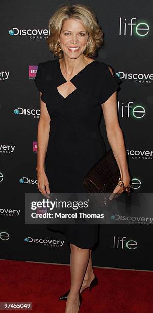 Paula Zahn attends the premiere of Discovery Chanel's " Life" at Alice Tully Hall, Lincoln Center on March 4, 2010 in New York, New York.