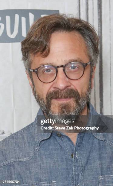 Actor Marc Maron visits Build Series to discuss "GLOW" at Build Studio on June 14, 2018 in New York City.