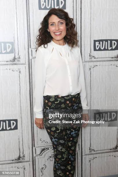 Actress Lisa Eldelstein visits Build Series to discuss "Girlfriend's Guide to Divorce" at Build Studio on June 14, 2018 in New York City.