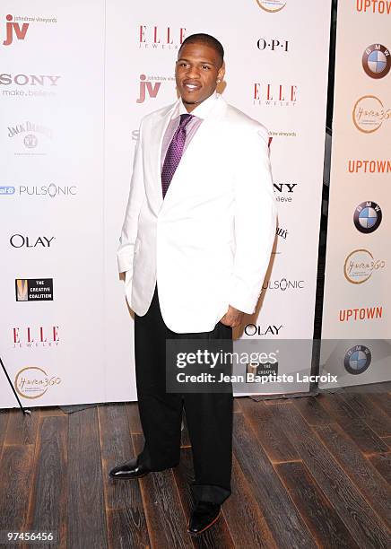 Rashad McCants arrives at the Haven360, Upon Magazine and BMW Celebrate 'Precious' at Andaz Hotel on March 4, 2010 in West Hollywood, California.