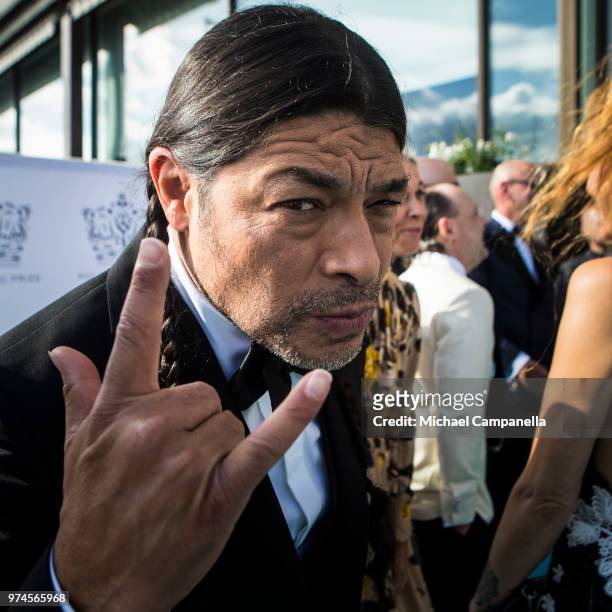 Robert Trujillo attends the 2018 Polar Music Prize award ceremony at the Grand Hotel on June 14, 2018 in Stockholm, Sweden.