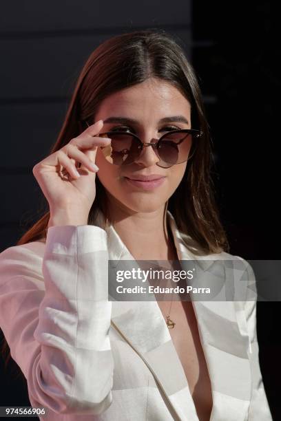 Sandra Gago attends the 'Tous 6 De Rigo' photocall at Las Letras hotel on June 14, 2018 in Madrid, Spain.