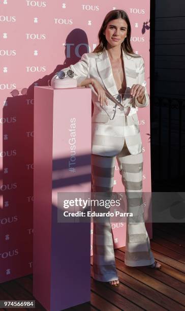 Sandra Gago attends the 'Tous 6 De Rigo' photocall at Las Letras hotel on June 14, 2018 in Madrid, Spain.