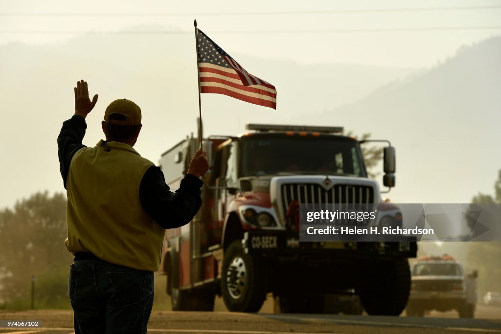 The 416 fire in Hermosa, Colorado