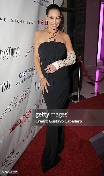 Lisa Pliner attends the 15th Annual Blacks' Charity Gala at Fontainebleau Miami Beach on February 27, 2010 in Miami Beach, Florida.