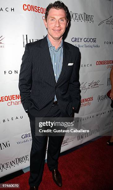 Bobby Flay attends the 15th Annual Blacks' Charity Gala at Fontainebleau Miami Beach on February 27, 2010 in Miami Beach, Florida.