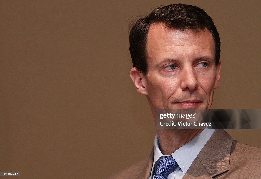 Prince Joachim And Princess Marie Of Denmark Visit Mexico - Day One