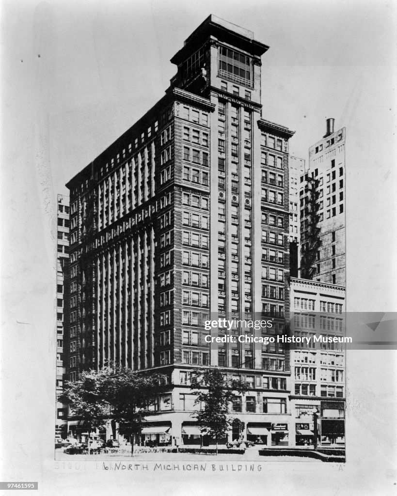 Tower Building On Michigan Avenue