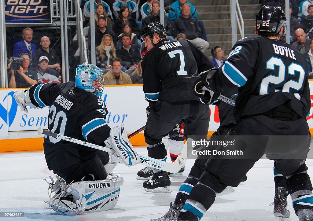 New Jersey Devils v San Jose Sharks