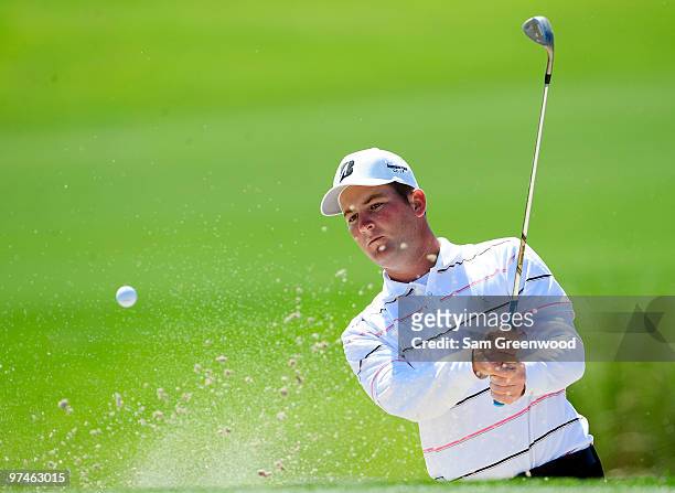 Matt Every hits a shot on the 6th hole during the second round of the Honda Classic at PGA National Resort And Spa on March 5, 2010 in Palm Beach...