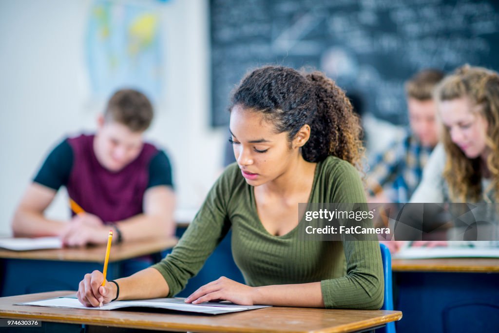Writing Test Focus Focusing On A Test High-Res Stock Photo - Getty Images