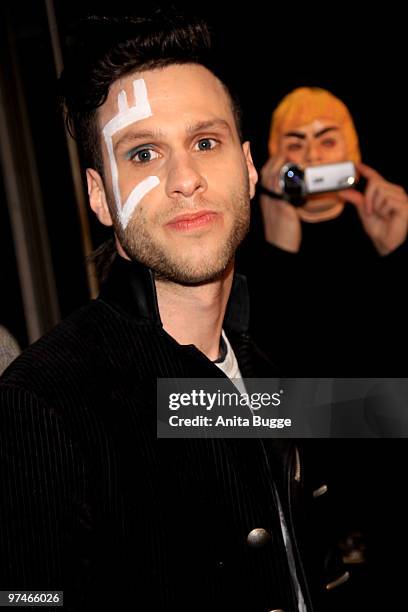 The Band "Betty Blitzkrieg" arrives to the "The Dome" music event on March 5, 2010 in Berlin, Germany.