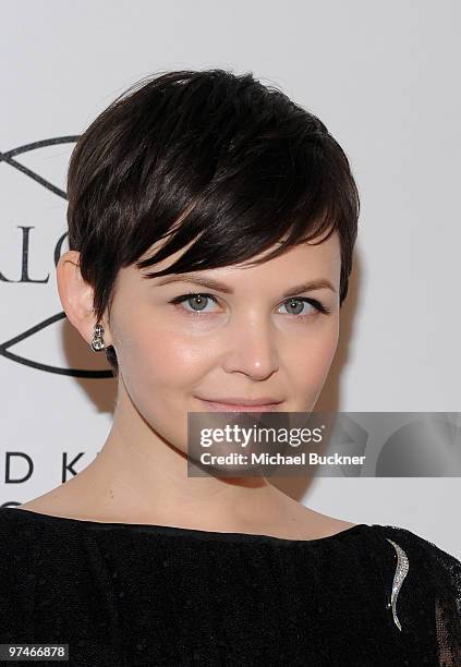 Actress Ginnifer Goodwin arrives at the Everlon Diamond Knot Collection Luncheon celebrating Academy Award Nominee Carey Mulligan at Chateau Marmont...