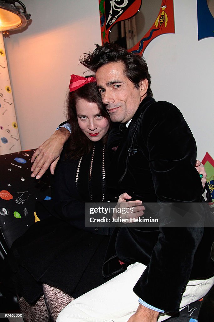 Cocktail Honouring Pierre and Olympia Le Tan - Paris Fashion Week 2011