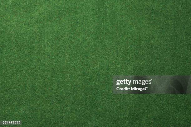 artificial grass texture - football field stock photos et images de collection