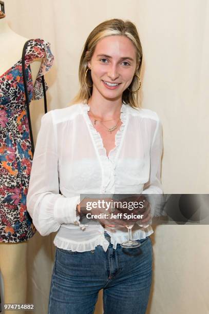 Stylist Dylan Weller attends the Free People 'Endless Summer' Pop-up Experience launch on June 14, 2018 in London, England.