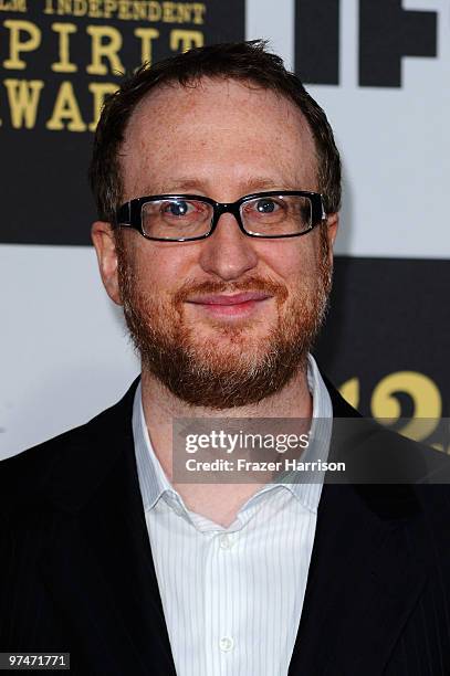 Director James Gray arrives at the 25th Film Independent's Spirit Awards held at Nokia Event Deck at L.A. Live on March 5, 2010 in Los Angeles,...