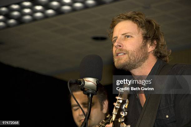 Dierks Bentley attends the Country Radio Seminar dinner and ceremony at the Country Music Hall of Fame on February 23, 2010 in Nashville, Tennessee.