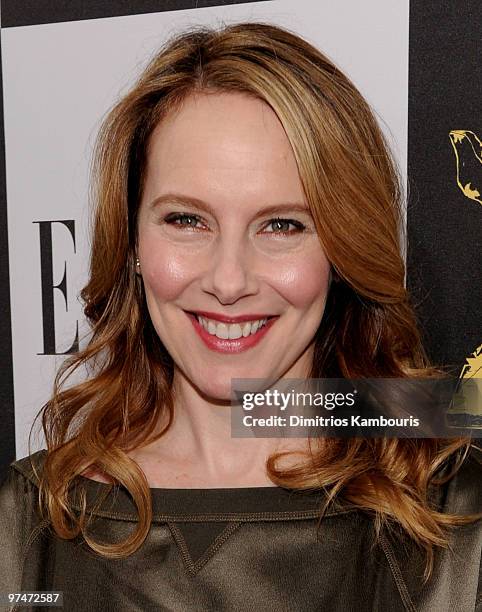 Actress Amy Ryan attends the 25th Independent Spirit Awards Hosted By Jameson Irish Whiskey held at Nokia Theatre L.A. Live on March 5, 2010 in Los...