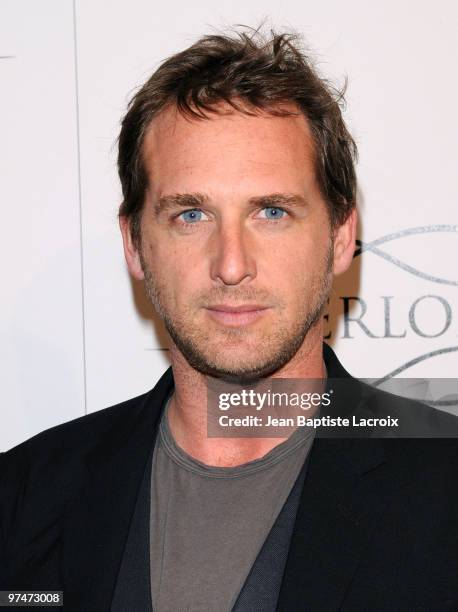 Josh Lucas arrives at the Diamond Information Center luncheon honoring Carey Mulligan's Academy Award nomination at Chateau Marmont on March 5, 2010...