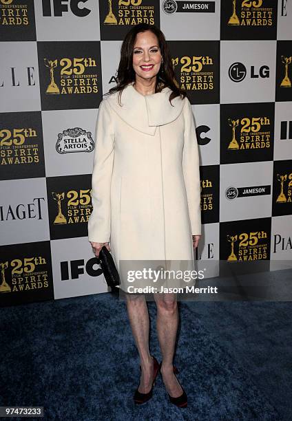 Actress Lesley Ann Warren arrives at the 25th Film Independent's Spirit Awards held at Nokia Event Deck at L.A. Live on March 5, 2010 in Los Angeles,...