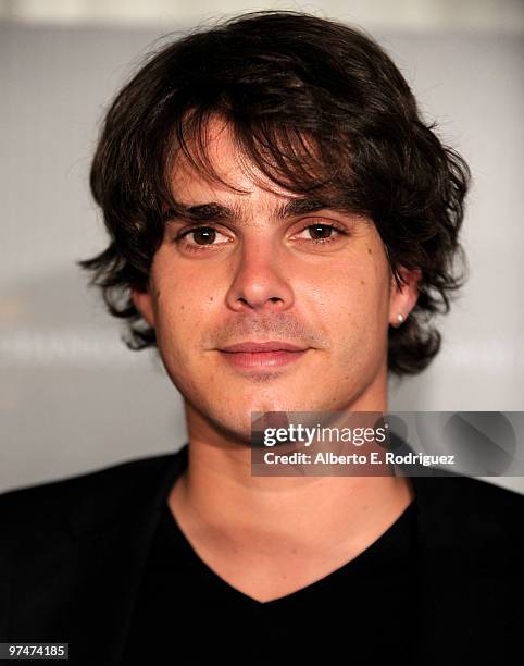 Director Javier Recio Gracia attends the press conference for the Oscar nominated film "La Dama y La Muerte" on March 5, 2010 in Los Angeles,...