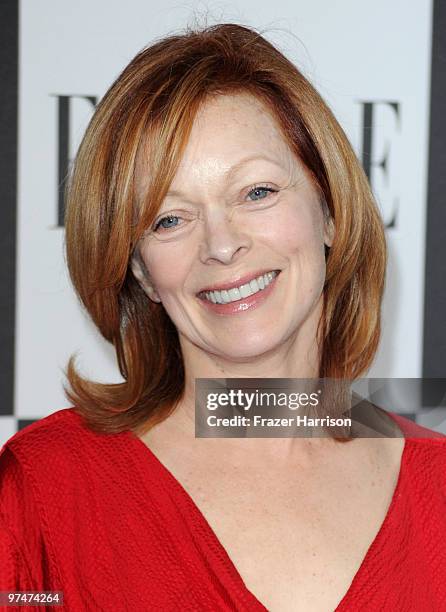 Actress Frances Fisher arrives at the 25th Film Independent's Spirit Awards held at Nokia Event Deck at L.A. Live on March 5, 2010 in Los Angeles,...