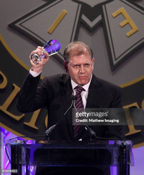 Producer Robert Zemeckis, recipient of the Lifetime Achievement Award, attends the 47th Annual ICG Publicist Awards at the Hyatt Regency Century...