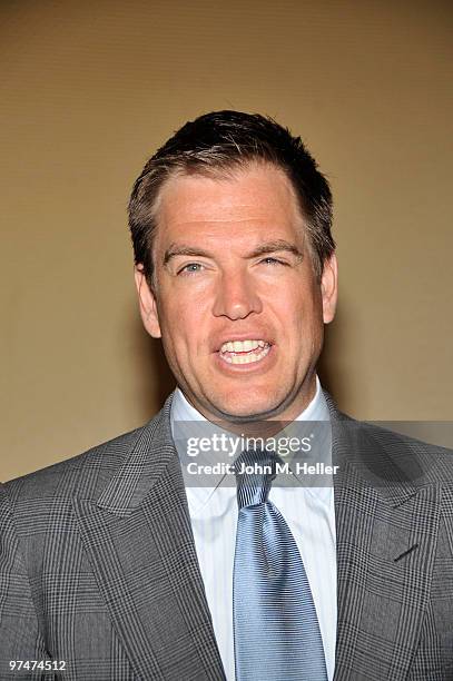 Actor Michael Weatherly attends the 47th Annual ICG Publicists Awards at the Hyatt Regency Century Plaza on March 5, 2010 in Century City, California.