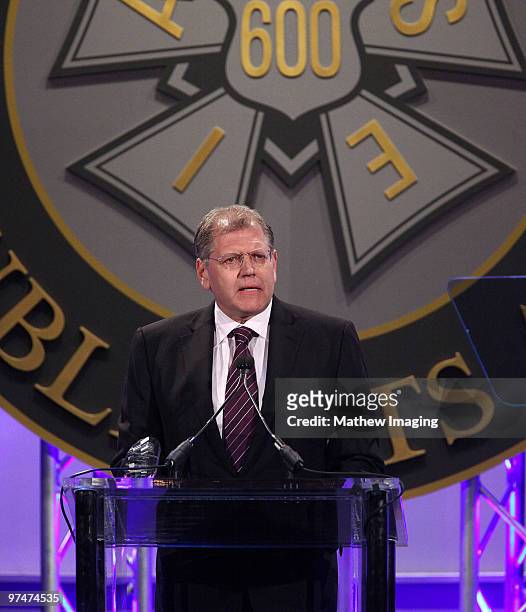 Producer Robert Zemeckis, recipient of the Lifetime Achievement Award, attends the 47th Annual ICG Publicist Awards at the Hyatt Regency Century...