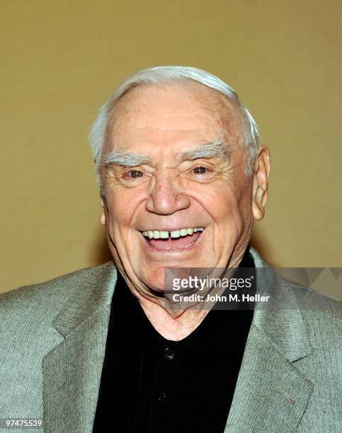 Actor Ernest Borgnine attends the 47th Annual ICG Publicists Awards at the Hyatt Regency Century Plaza on March 5, 2010 in Century City, California.