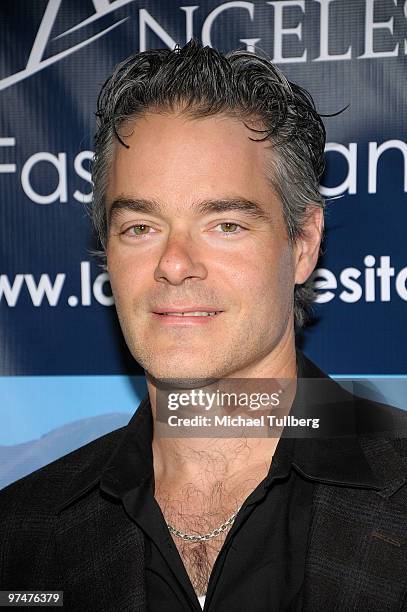 Oscar-nominated film scorer Marco Beltrami arrives at the 5th Annual Los Angeles Italia Film, Fashion and Art Festival on March 5, 2010 in Los...