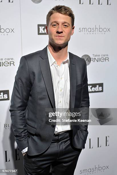 Actor Ben McKenzie attends the ELLE Green Room at the 25th Film Independent Spirit Awards held at Nokia Theatre L.A. Live on March 5, 2010 in Los...