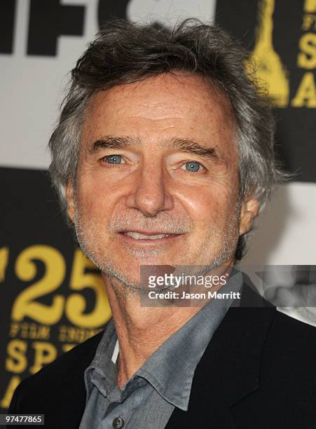 Director Curtis Hanson arrives at the 25th Film Independent's Spirit Awards held at Nokia Event Deck at L.A. Live on March 5, 2010 in Los Angeles,...