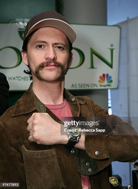 Clifton Collins Jr. At Backstage Creations Celebrity Retreat at Haven360 at Andaz Hotel on March 5, 2010 in West Hollywood, California.