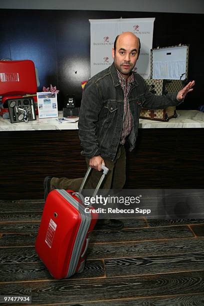 Ian Gomez at Backstage Creations Celebrity Retreat at Haven360 at Andaz Hotel on March 5, 2010 in West Hollywood, California.