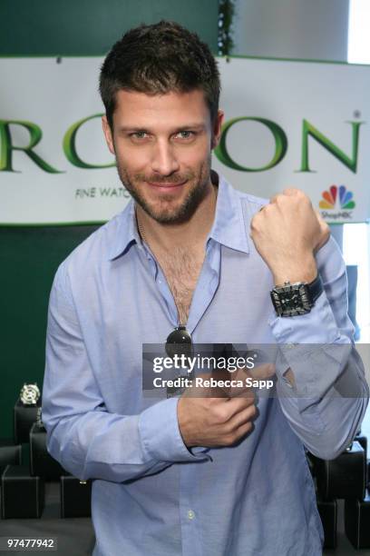 Greg Vaughan at Backstage Creations Celebrity Retreat at Haven360 at Andaz Hotel on March 5, 2010 in West Hollywood, California.