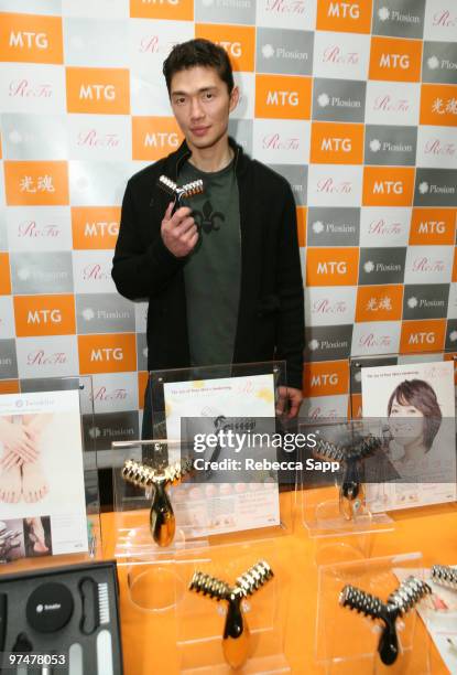 Rick Yune at Backstage Creations Celebrity Retreat at Haven360 at Andaz Hotel on March 5, 2010 in West Hollywood, California.