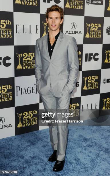 Actor Ryan Kwanten arrives at the 25th Film Independent's Spirit Awards held at Nokia Event Deck at L.A. Live on March 5, 2010 in Los Angeles,...