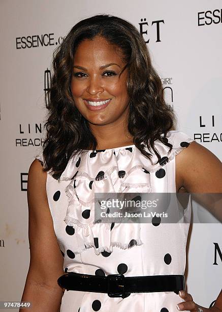 Pro boxer Laila Ali attends the 3rd annual Essence Black Women In Hollywood luncheon at Beverly Hills Hotel on March 4, 2010 in Beverly Hills,...