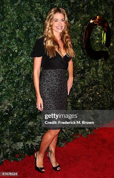 Actress Denise Richards attends the QVC Red Carpet Style event at the Four Seasons Hotel on March 5, 2010 in Beverly Hills, California.